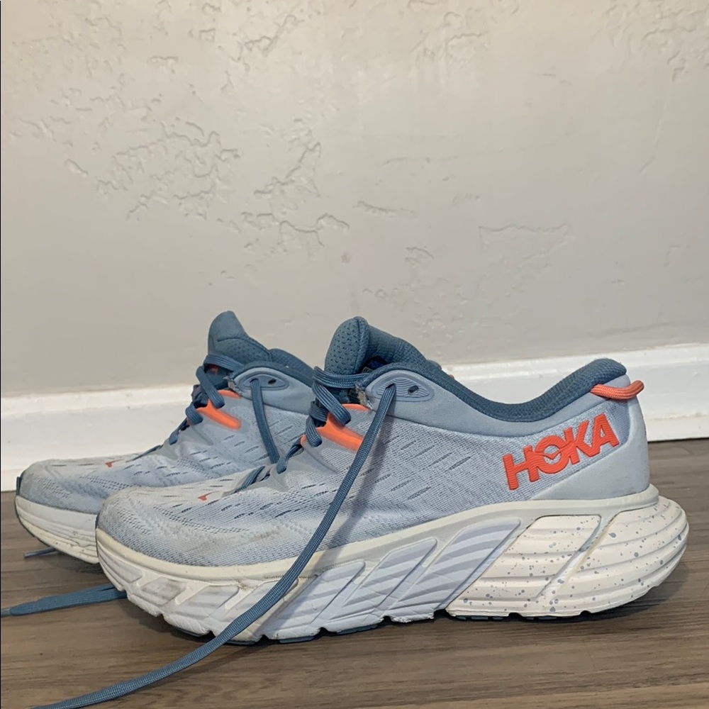 HOKA Blue Running Shoes